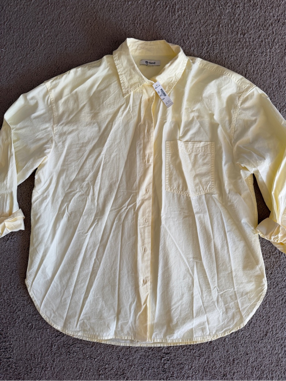 Yellow Madewell shirt